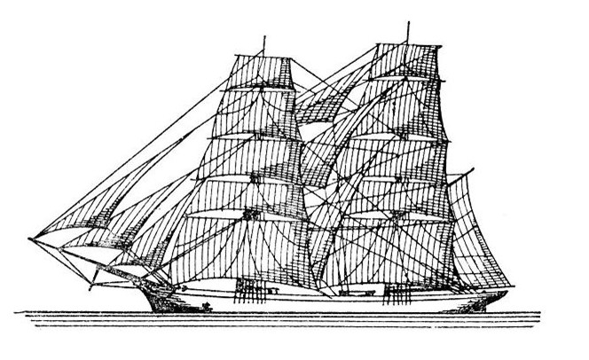 Brig illustrasjon